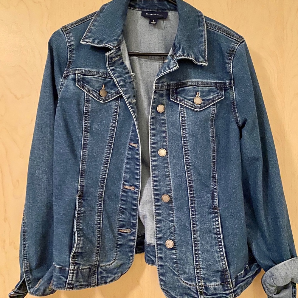 Charter Club Jean Jacket
